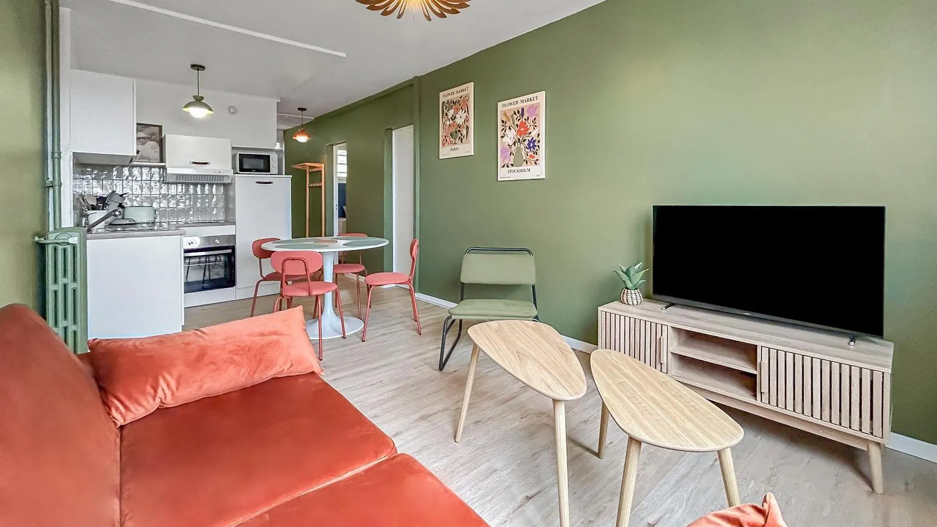 Apartmán Cosy T3 Plein Centre, Clim & Balcon Toulouse