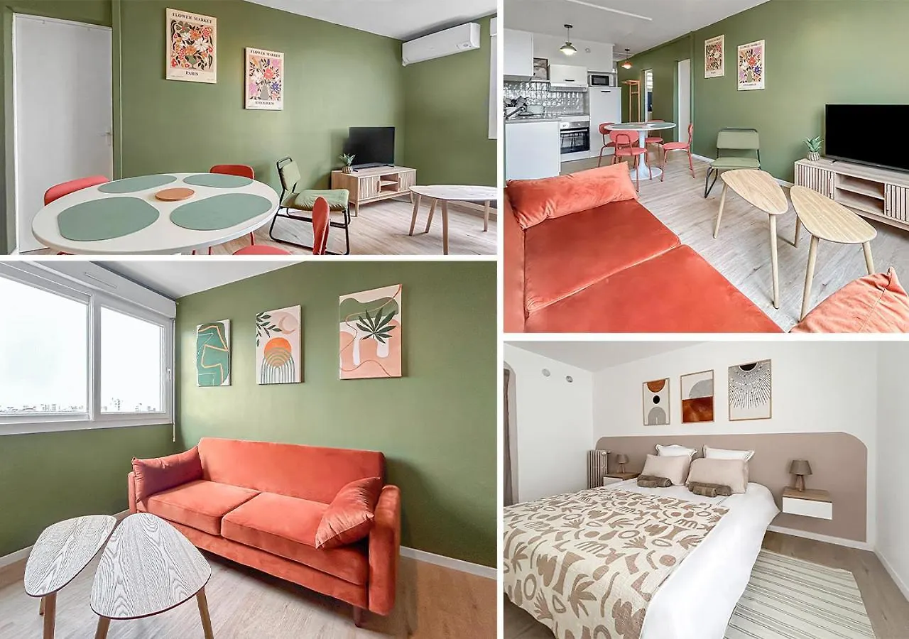 Apartmán Cosy T3 Plein Centre, Clim & Balcon Toulouse Francie